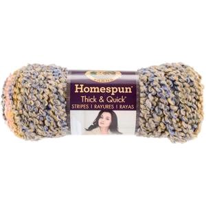 Picture of Lion Brand Homespun Thick & Quick Yarn-Praline Stripes