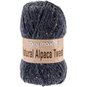 Picture of Mary Maxim Natural Alpaca Tweed Yarn-Blue Stone