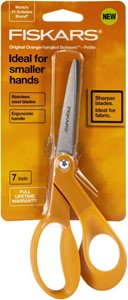 Picture of Fiskars Premier 7" Bent Scissors-Orange