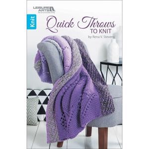 Picture of Leisure Arts-Quick Throws To Knit