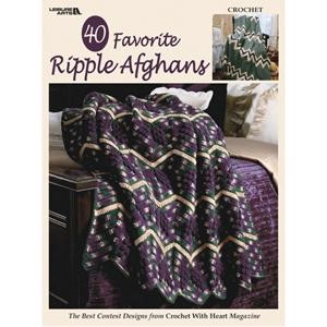 Picture of Leisure Arts-40 Favorite Ripple Afghans