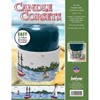 Picture of Janlynn Candle Corsets Plastic Canvas Kit 10.875"X2.5"-Summer Sails (14 Count)