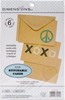 Picture of Dimensions Stitched Card Blanks-7"X5" 6/Pkg