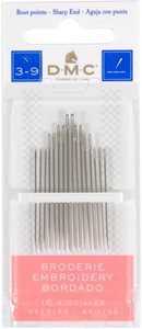 Picture of DMC Embroidery Hand Needles-Size 3/9 16/Pkg