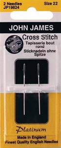 Picture of John James Platinum Tapestry Hand Needles-Size 22 2/Pkg