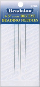 Picture of Big Eye Beading Needles 4/Pkg-4.5"