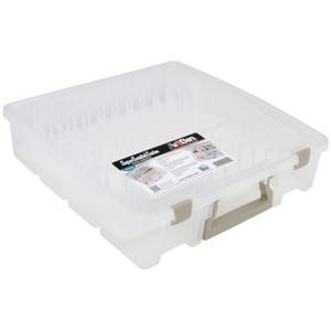 Picture of ArtBin Super Satchel Box W/Removable Thread Trays-15"X14"X3.5" Translucent