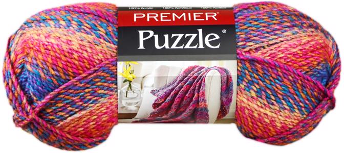 Premier Bulky Acrylic Puzzle Yarn by Premier Yarns