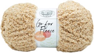 Picture of Lion Brand Go For Fleece Sherpa Yarn-Honey