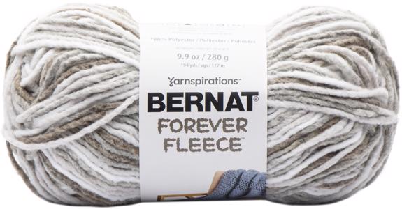 Bernat Forever Fleece , Color Matcha Yarnspirations Yarn 