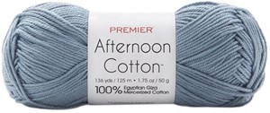 Picture of Premier Yarns Afternoon Cotton Yarn-Gray