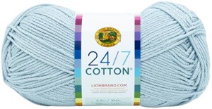 Picture of Lion Brand 24/7 Cotton Yarn-Cool Grey