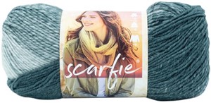 Picture of Lion Brand Scarfie Yarn-Pale Grey/Bluestone