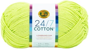 Picture of Lion Brand 24/7 Cotton Yarn-Lime