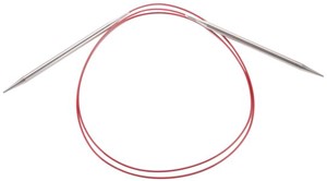 Picture of ChiaoGoo Red Lace Stainless Circular Knitting Needles 47"-Size 1/2.25mm