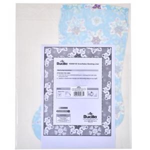 Picture of Bucilla Felt Stocking Liners For 18" Stockings-Snowflakes