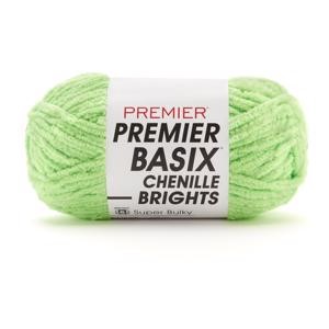 Picture of Premier Basix Chenille Brights Yarn-Kiwi