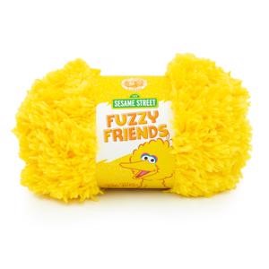 Picture of Lion Brand Sesame Street Fuzzy Friends Yarn-Big Bird Yellow