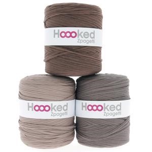 Picture of Hoooked Zpagetti Yarn- Taupe shades