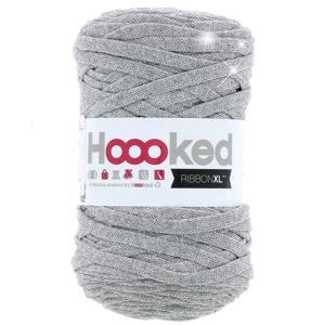 Picture of Hoooked Ribbon XL Lurex- Silver Glitter