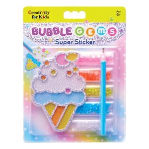 Picture of Creativity for Kids Bubble Gems(TM) Super Sticker Kit-Ice Cream