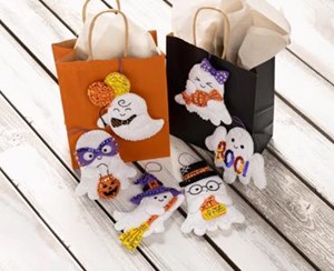 Picture of Bucilla Felt Ornaments Applique Kit Set Of 6-Boo Buddies