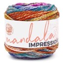 Picture of Lion Brand Mandala Gradient Yarn-Rainbow