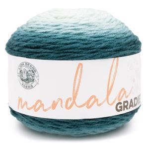 Picture of Lion Brand Mandala Impressions Yarn-Dark Teal