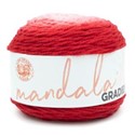 Picture of Lion Brand Mandala Impressions Yarn-Red