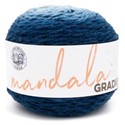 Picture of Lion Brand Mandala Impressions Yarn-Steel Blue