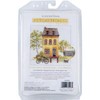 Picture of Dimensions Gold Petite Counted Cross Stitch Kit 6"X6"-Yellow House (18 Count)