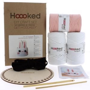 Picture of Hoooked Amigurumi DIY Kit W/Eco Barbante Yarn-Bunny Basket PREORDER